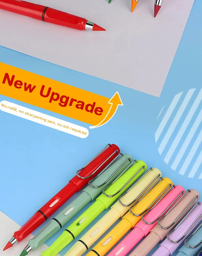 Eternal Pencil 12 Colors Unlimited Writing