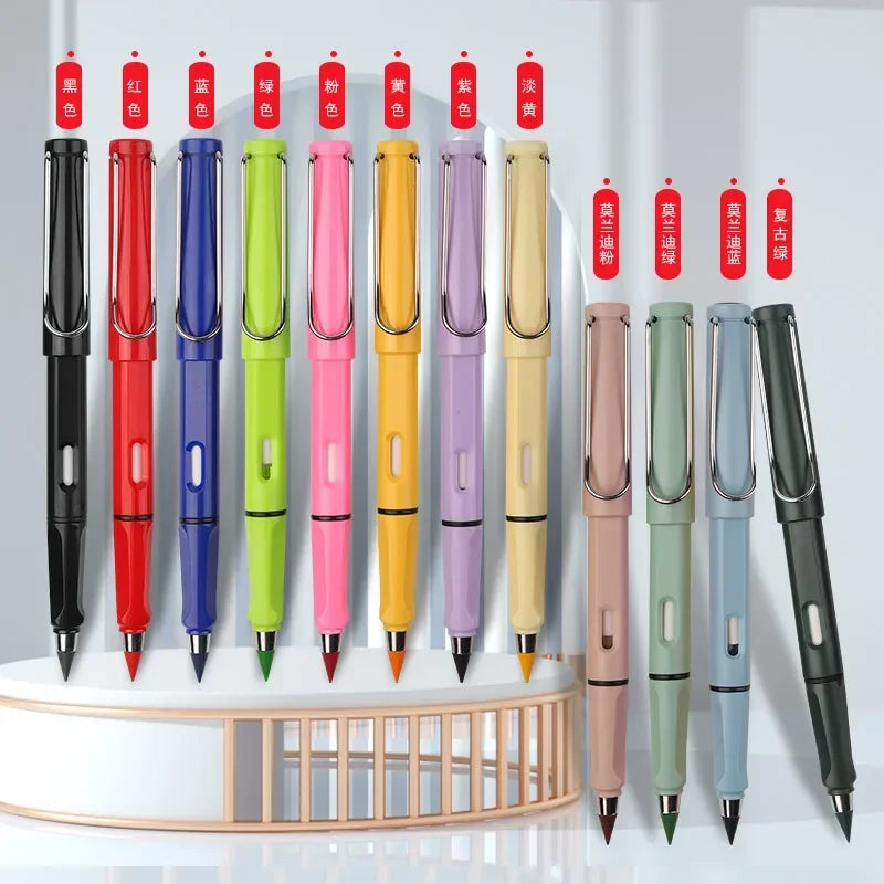 Eternal Pencil 12 Colors Unlimited Writing