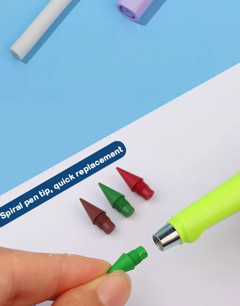 Eternal Pencil 12 Colors Unlimited Writing