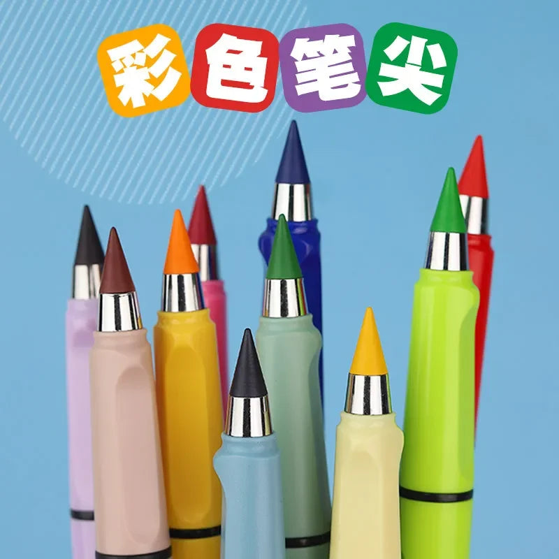 Eternal Pencil 12 Colors Unlimited Writing
