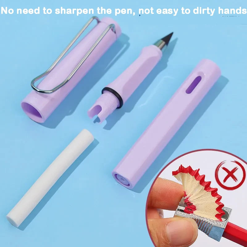 Eternal Pencil 12 Colors Unlimited Writing